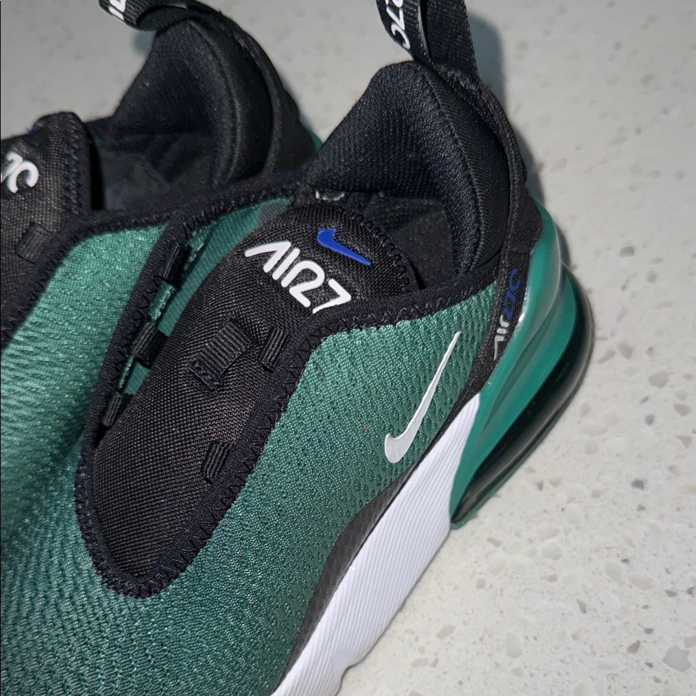 Nike Air Max 270 Slip-On Sneakers - Green & Black - Picture 3 of 8